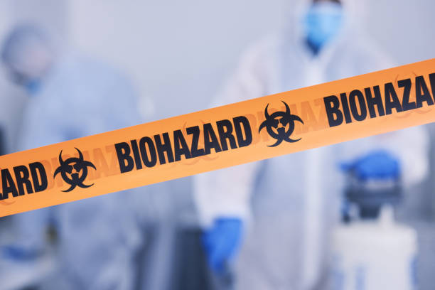 Professional Biohazard Cleanup technician working in Mason City, NE